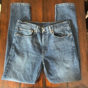 Levis’s 502 Taper Fit Classic Blue Denim Jeans 34 x 34